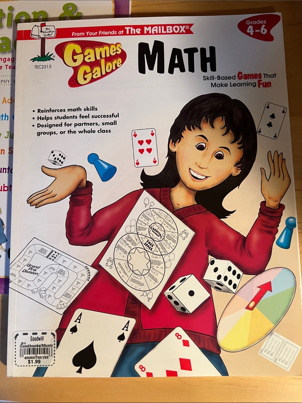 Addition & Subtraction / Games Galore Math Activity Books - Picture 2 of 9